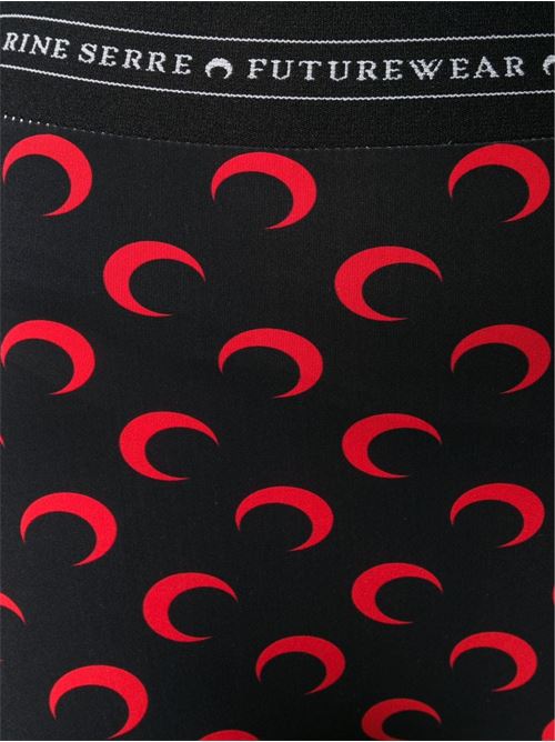 stampa lune MARINE SERRE | JE10FW18LEGGINGSREDMOON/BLACK